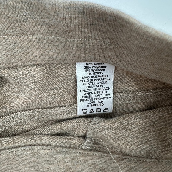 Susan Graver Weekend Pants Womens XS Taupe Heather Pull-On Stretch Slim Leg - Picture 3 of 11